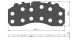 Accessories for brake pad WVA29087