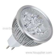 LED spotlight-China LED lights,LED bulbs lamp,LED lighting,High power 4w MR16 LED, CE approval, warm white