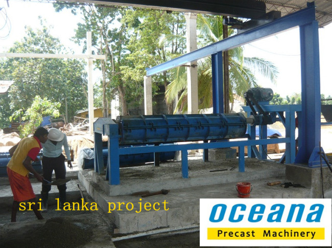 New Arrival !!! Concrete Pipe machine of Roller Spun with Variable Frequency!!!