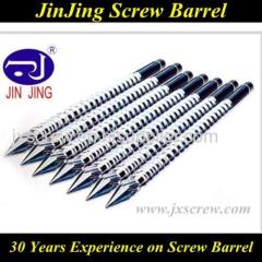 screw and barrel for injection machines