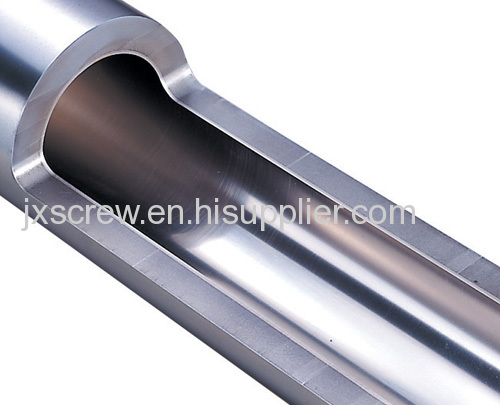 bimetallic screw barrel for HDPE