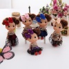 12cm 5 colors plastic confused doll