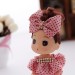 12cm dot dress fashion doll confused doll