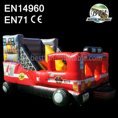 Small Toy Car Inflatable Slides