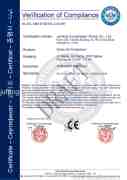 CE Certificate for Screw Air Compressor