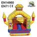 Yellow Inflatable Dragon Castle