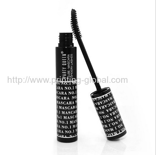 Hot stamping foil for cosmetic mascara tube