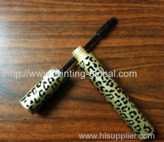 Hot stamping foil for cosmetic mascara tube