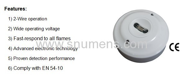 2-Wire Conventional Flame Detector