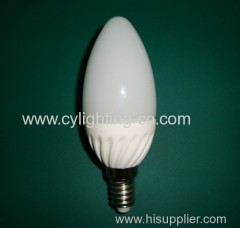 3W Milky Whit Ceramic E14 LED Candle Light