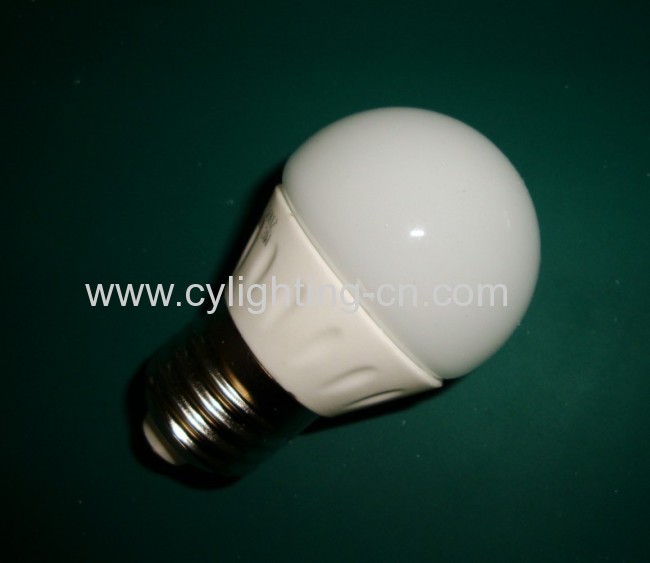 3W Milky White Ceramic Shell E27 LED Bulbs 