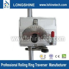 Polished shaft rolling ring drive linear motion system