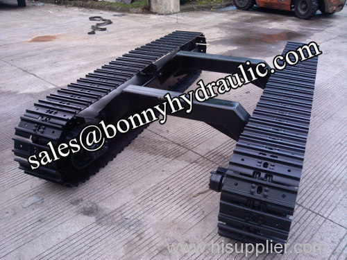 mining machinery steel track undercarriage steel track system