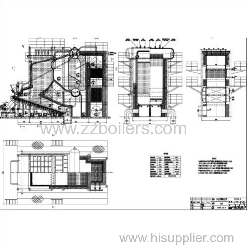 Field Assemble Reciprocating Grate Steam Boilers