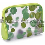 PVC cosmetic bag clear PVC bag printed gift bag vinyl makeup bag