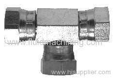 Hydraulic Female Pipe Swivel (NPSM) Union Tee