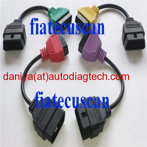 Fiatecuscan Green Red Yellow Purple Adaptors