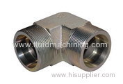 Flareless Compression Union 90°