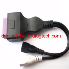 AUDI2 * 2 OBDII Female purple cable