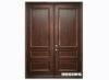 Eco-friendly Solid Timber Door With Lock , Handle , Hinges