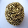 Quick Response System brass spiral scourer/cleaning ball/sponge