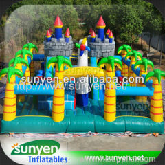 inflatable big castle fun city