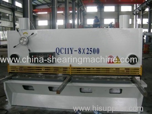steel sheet shearing machine HSM-8x2500