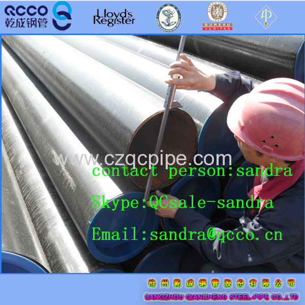 QCCO X60(L415) mateiral API 5L carbon seamless pipeline