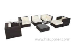 Europe sectional outdoor plastic sofa