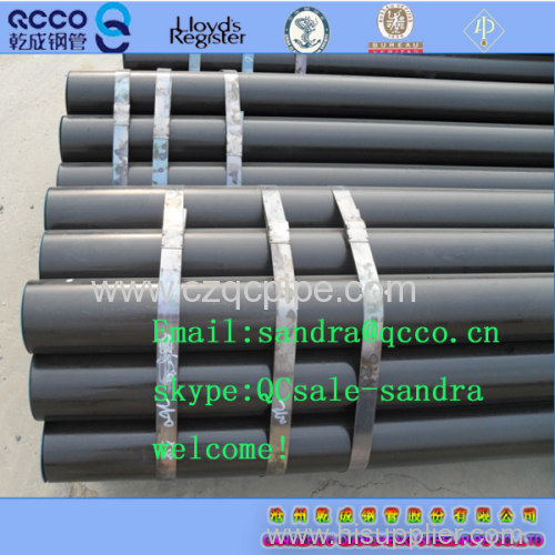 API 5L X56 carbon seamless pipeline used for conveying gas oil ect