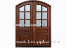 Inward Swing Exterior Timber Doors with Fir Wood / MDF Frame