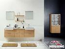 Plywood Modern Bathroom Cabinets Vanities With Resin Basin