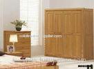 E0 Standard Wardrobe Storage Cabinet With Wood / Bamboo