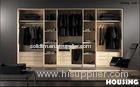Modern Wardrobe Storage Cabinet With High Gross , Matte Surface