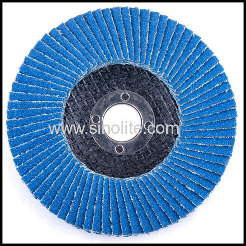 Flap disc fiberglass backing ziconia oxide 895