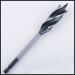 Wood Auger Bit Blak Flute Finish 4 Fluted