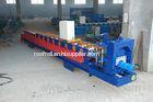 Costom Glazed Tile Roll Forming Machine , 3kw 312 Ridge Cap Forming Machine