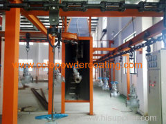 Powder Coating Ovens with Overhead Conveyor