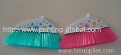 Heat transfer film for plastic broom