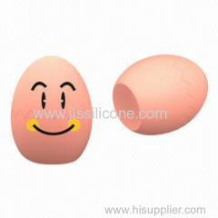 Customized Egg-shaped Silicone Ice Cube Tray