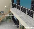 304S / 316S Balcony Balustrades For Commercial Building / Villas