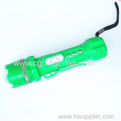 long time lasting battery and cute shape keychain flash light