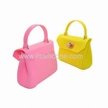 Best Choice Sweet Color Silicone Handbag for Ladies