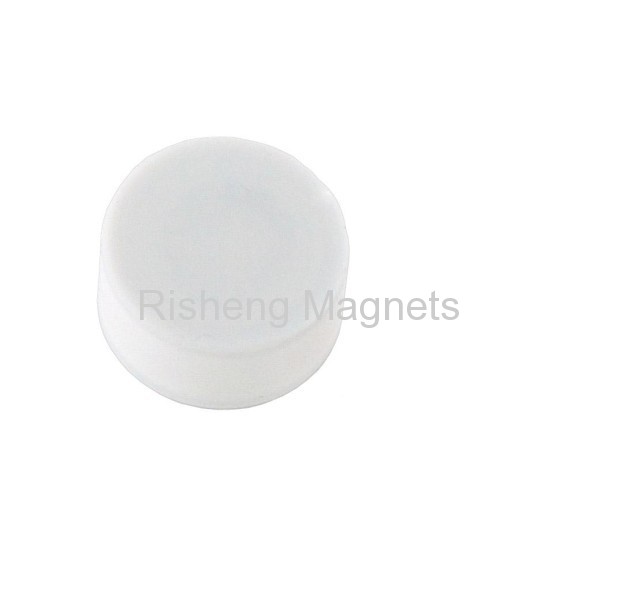 PTFE Teflon Coated Strong Neodymium Disc Magnets N50 1 Inch (25.4 mm) Diameter x 0.5 Inch Thick (12.7 mm)