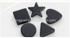 Irregular shape NdFeB magnet