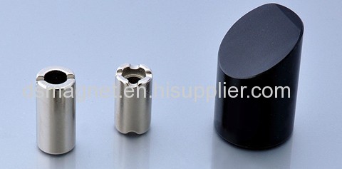 Irregular shape NdFeB magnet