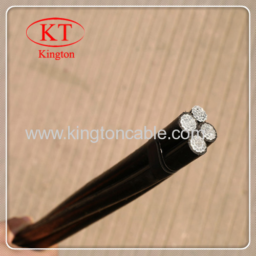 china manufacture 0.6/1kv cable PVC insulation abc cable