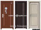 45mm Outward Swing Wood PVC Doors with MDF / Solid Wood Frame