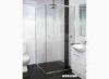 Stainless Steel Glass Shower Doors , Sand Silver Finish