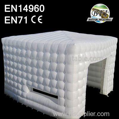 White Small popular Inflatable Cube Tent